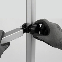 Crossbar for Halfbar 3 m tent wall (with handles)