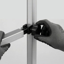 Crossbar for Halfbar tent wall 4.5 m (with handles)