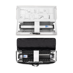 STAND LED BOX - CZARNY