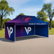 Event advertising tent 3×4.5 m with full color printing - VPrintShop